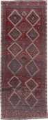 Antique Oushak Runner Rug (4' x 10')